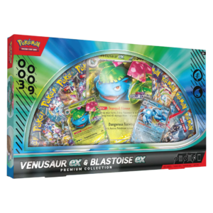 Pokemon TCG - Scarlet & Violet - Venusaur ex & Blastoise ex Premium Collection Box