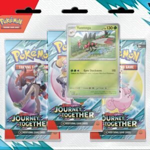 Pokemon TCG - Scarlet and Violet Journey Together Three Booster Blister