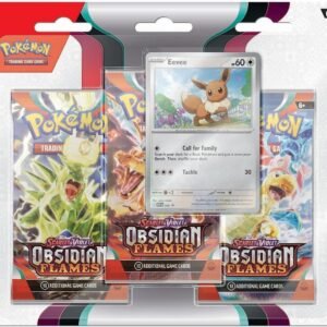 Pokemon TCG - Scarlet and Violet - Obsidian Flames Three Booster Blister